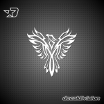 Phoenix Bird Sticker 1